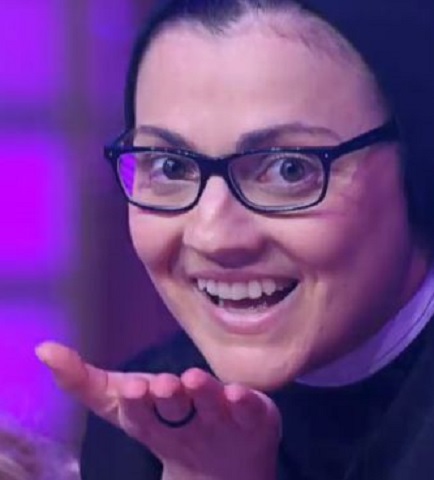 foto suor Cristina a Ballando