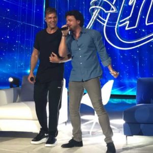 foto Vittorio Grigolo Ricky Martin amici 18 serale