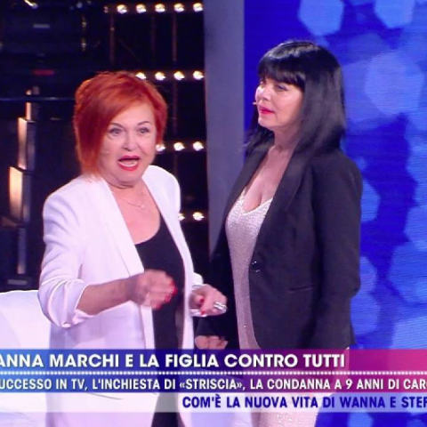 foto Wanna Marchi Stefania Nobile live non è la d'urso