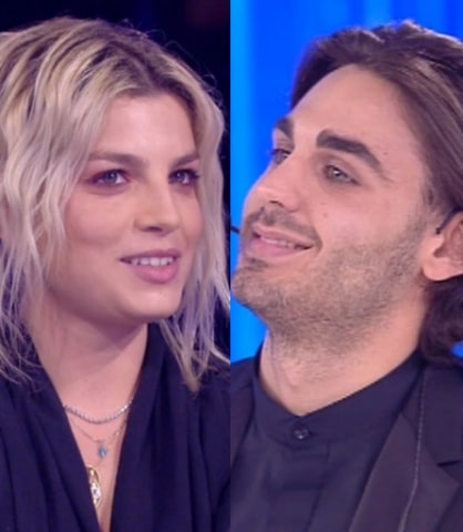 Foto Emma Marrone e Alberto Urso ad Amici 2019