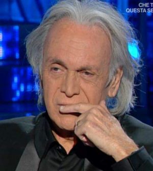 Foto Riccardo Fogli a Domenica In