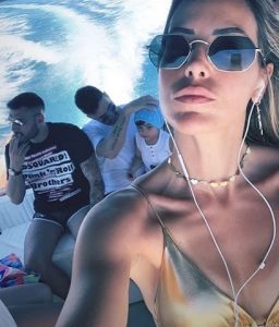 foto Claudia Dionigi e Lorenzo in vacanza