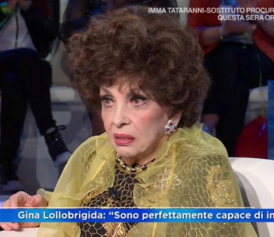 Foto Gina Lollobrigida Domenica In oggi