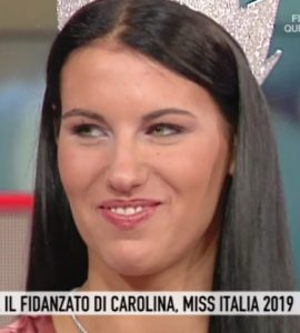 Foto Carolina Stramare Miss Italia 2019 a Storie Italiane