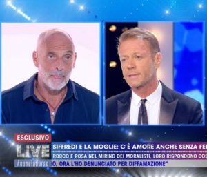 Foto Rocco Siffredi Paolo Brosio Live