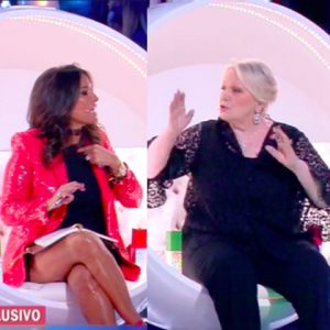 foto aida nizar Katia ricciarelli live non è la d'urso