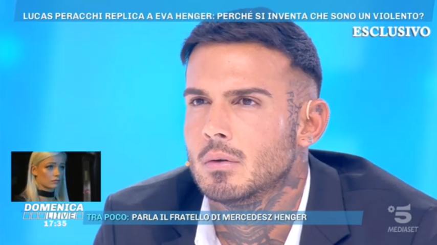 foto lucas peracchi domenica live