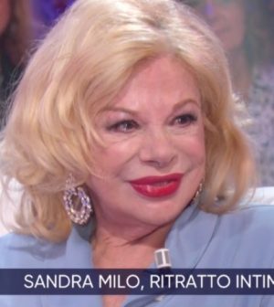 Foto Sandra Milo a La vita in diretta
