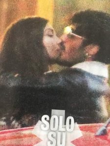 foto ambra gaetano il loro bacio choc