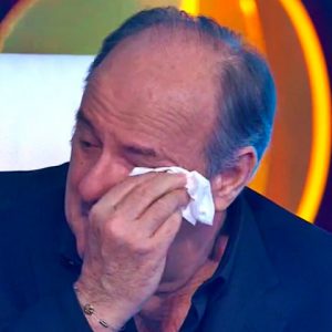 foto Gerry Scotti piange tu si Que Vales