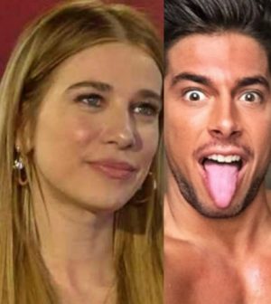 foto Clizia Incorvaia Andrea Denver bacio video grande fratello vip