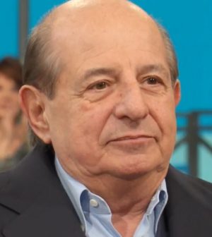 foto Giancarlo Magalli dopo l'incidente