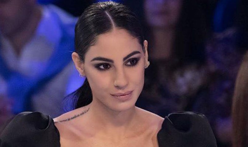 foto Giulia De Lellis a Verissimo