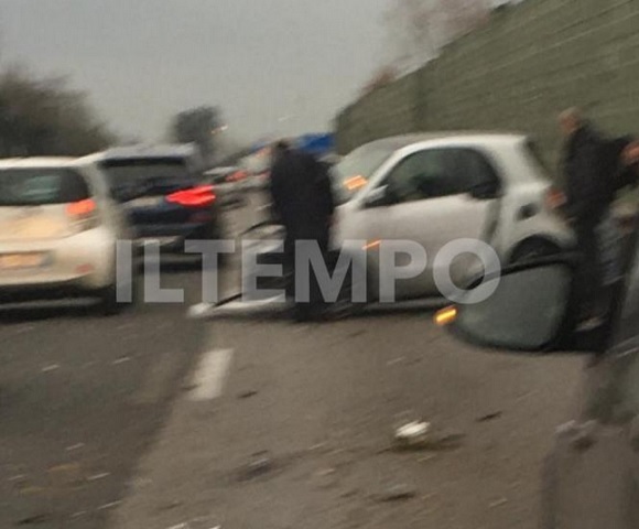 foto incidente Magalli