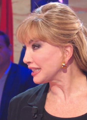 foto Milly Carlucci la vita in diretta 13 gennaio