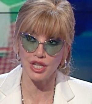 foto Milly Carlucci a Storie Italiane
