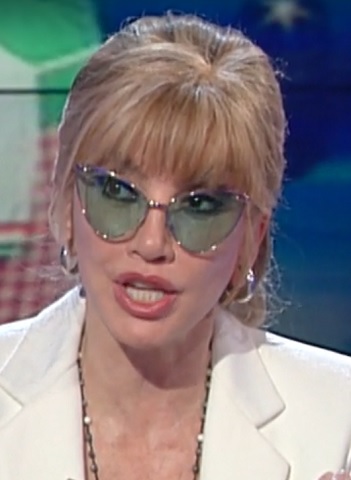 foto Milly Carlucci a Storie Italiane