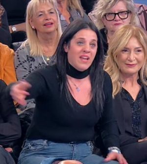 foto spettatrice ued contro gemma galgani
