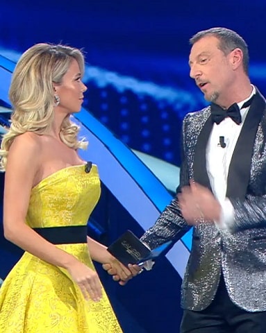 foto Diletta Leotta e Amadeus