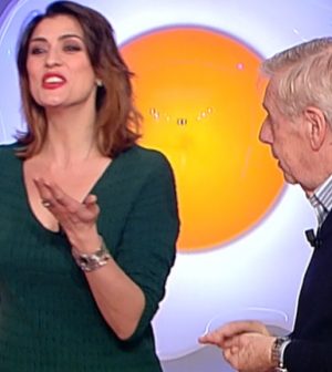 foto Elisa Isoardi e Claudio Lippi, 13 febbraio
