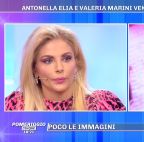 Foto Francesca Cipriani sfogo Pomeriggio 5