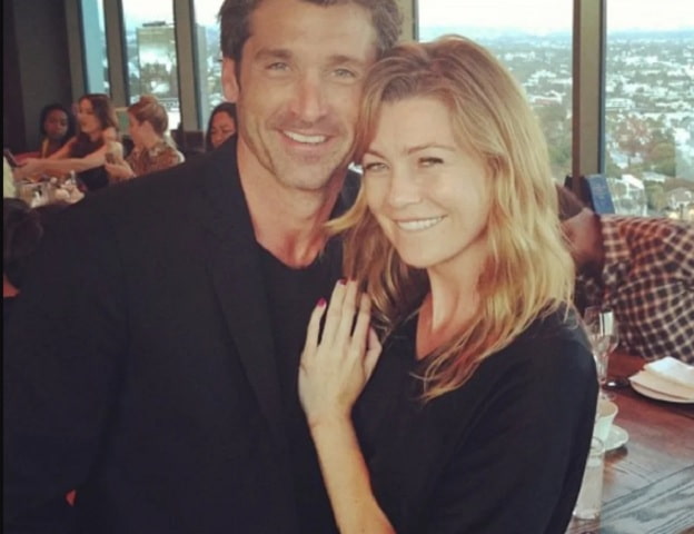 Foto Patrick Dempsey e Ellen Pompeo