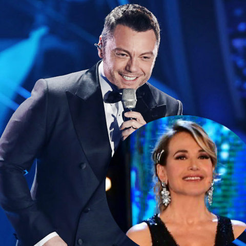 foto Tiziano Ferro Sanremo Barbara D'Urso sposami