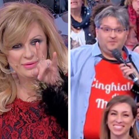 foto tina cipollari sbotta contro spettatore