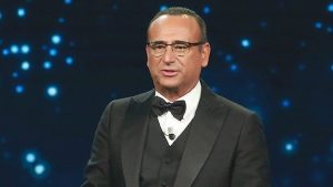 foto di Carlo Conti ai David di Donatello