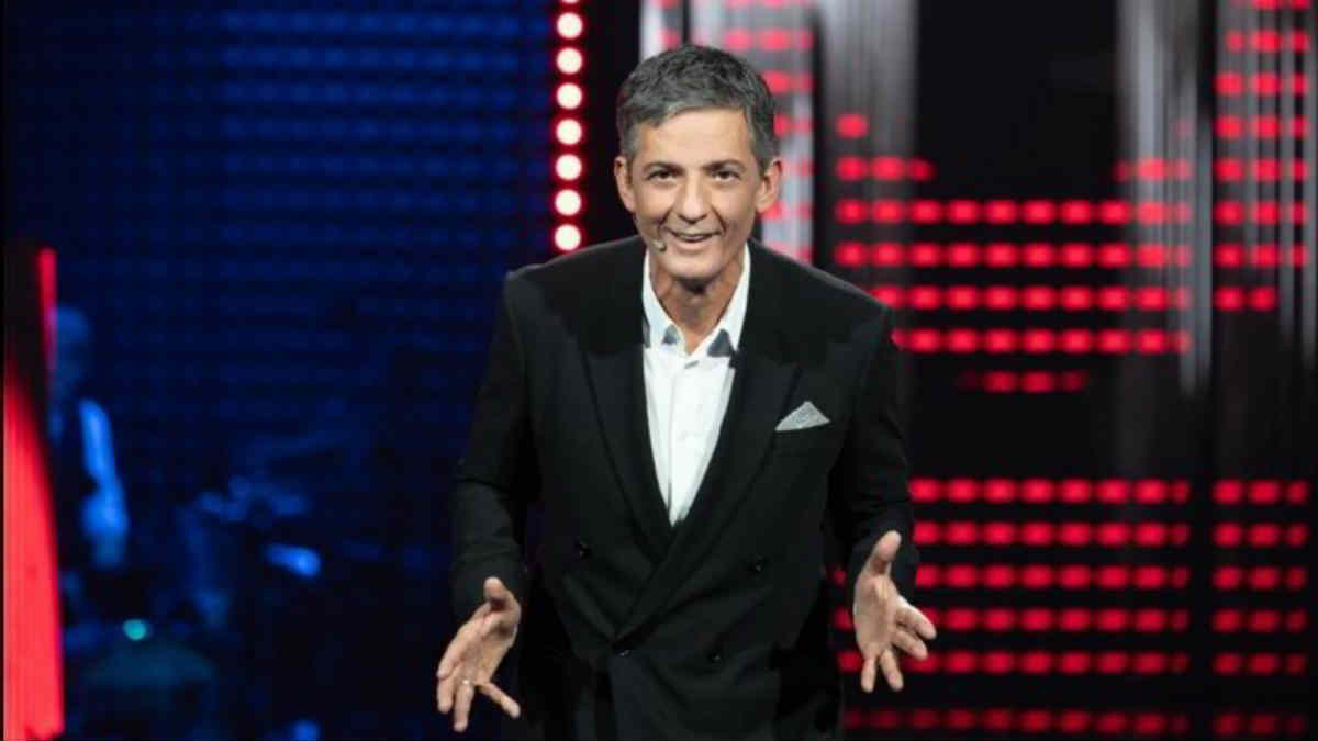 foto Fiorello imita Morgan bugo sanremo 2020