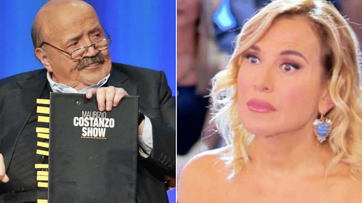 foto Maurizio Costanzo Barbara D'Urso eterno riposto critica