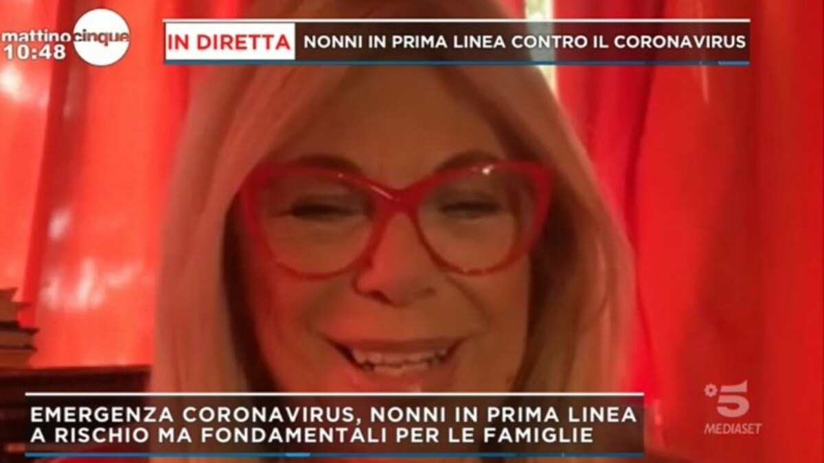 foto rita dalla chiesa mattino 5 sfogo