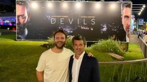 Foto Alessandro Borghi e Patrick Dempsey