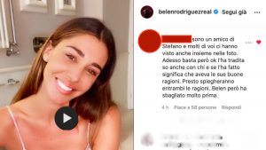 foto belen tradita da Stefano De Martino rivelazione