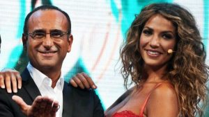 foto Carlo Conti Roberta morire tale e quale show 2020