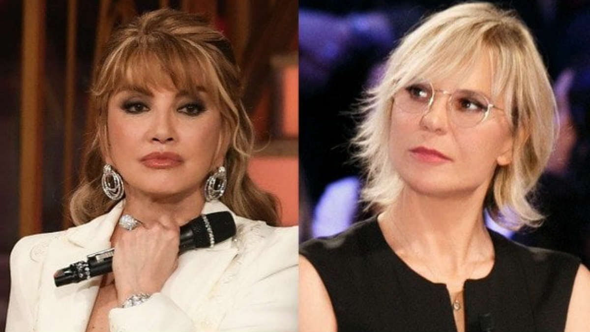 foto maria de filippi Milly Carlucci polemica