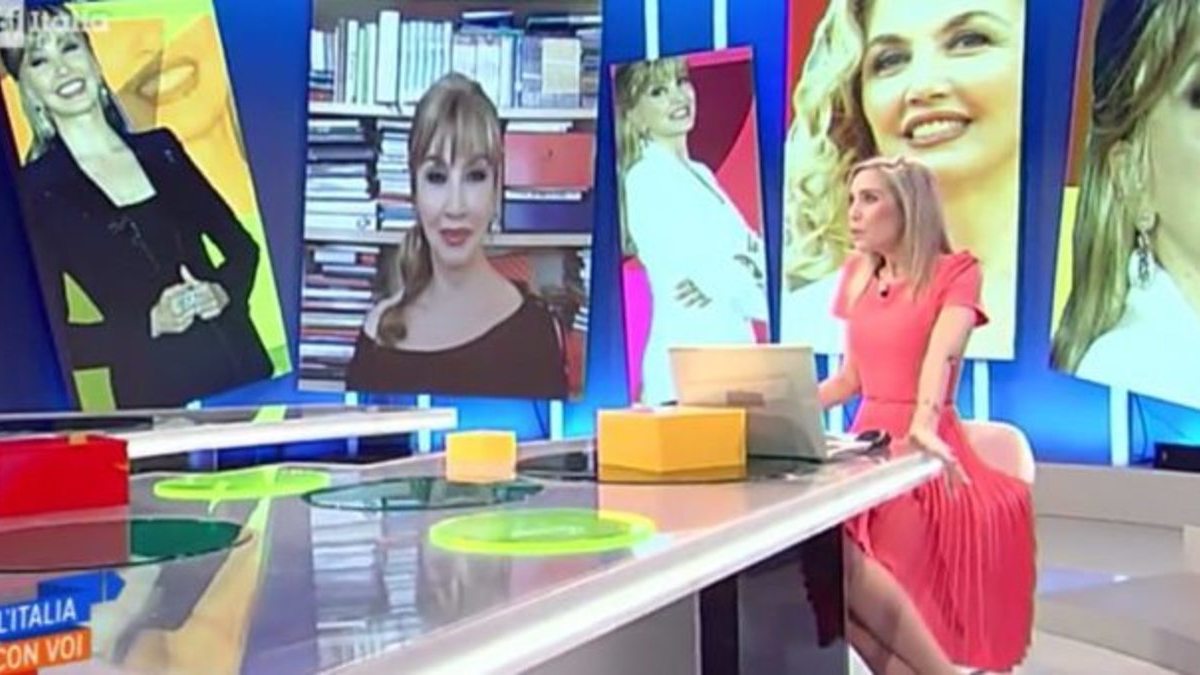 foto milly carlucci rai italia