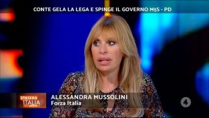 foto alessandra mussolini reality