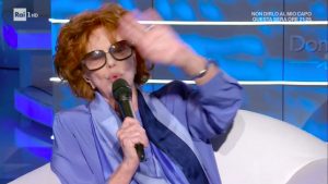 foto domenica in Giovanna Ralli richiesta Mara Venier