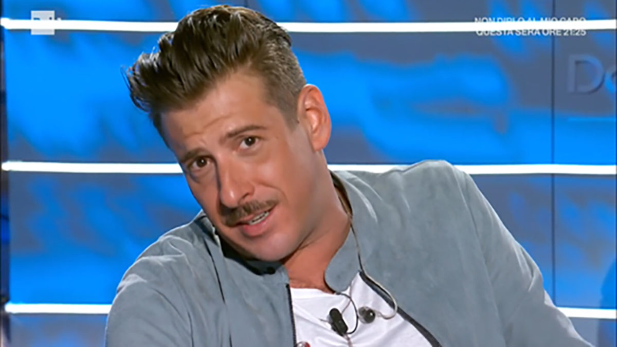 foto Francesco Gabbani a Domenica In