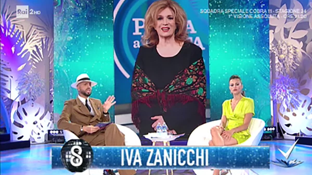 foto Iva Zanicchi a Detto Fatto