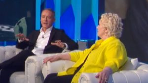 foto di Pierluigi Diaco e Katia Ricciarelli a Io e Te