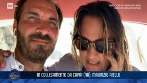 foto Maurizio Aiello e moglie C'è tempo per..