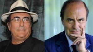 Foto Bruno Vespa e Al Bano