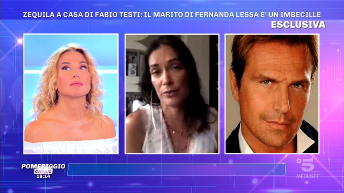 Foto Barbara d'Urso Antonio Zequila Fernanda Lessa