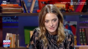 foto Carolina Crescentini a Oggi è un altro giorno