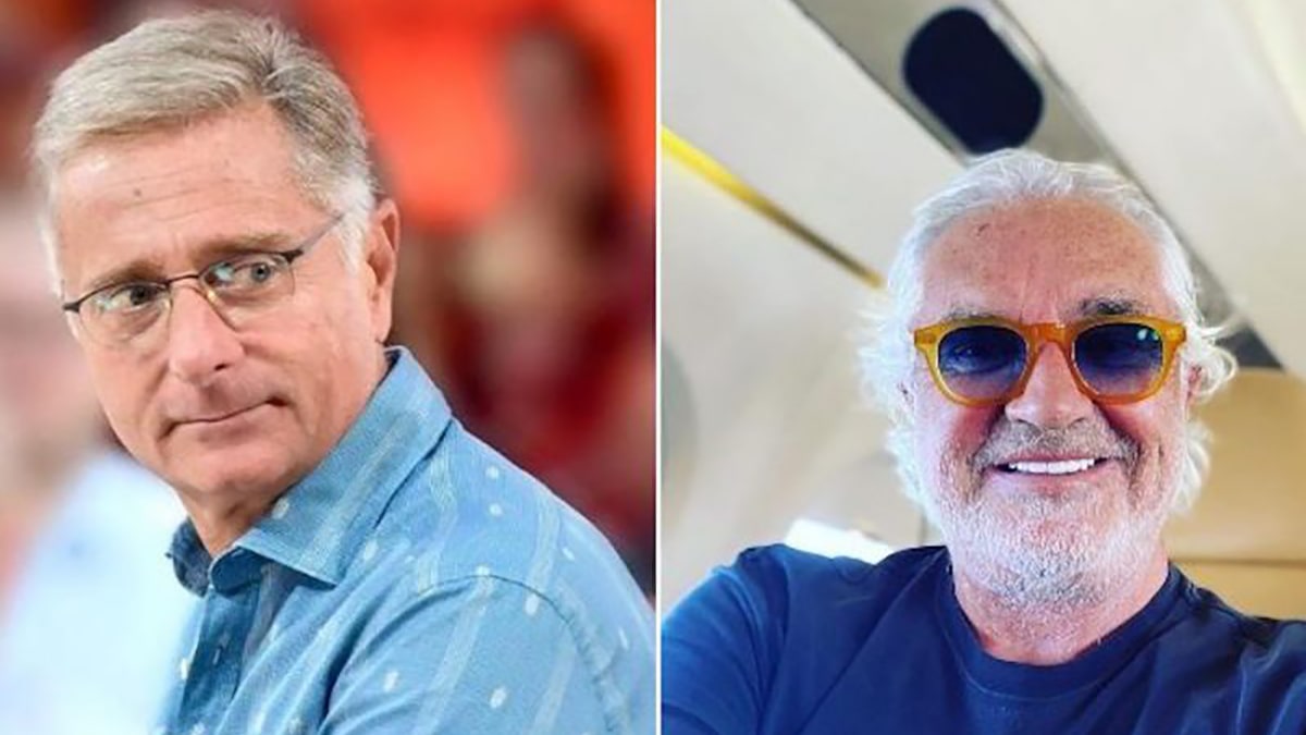 foto Flavio Briatore e Paolo Bonolis