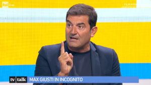 foto Max Giusti a Tv Talk