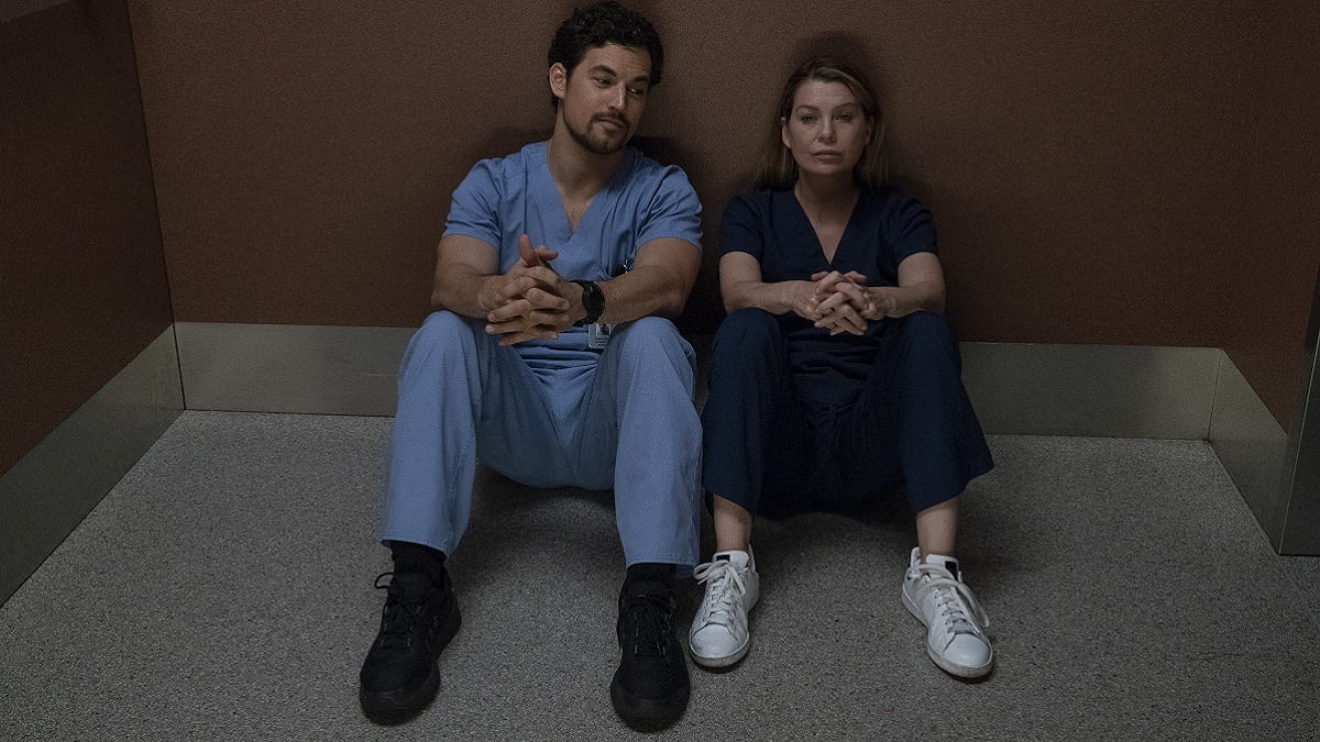 Foto Grey's Anatomy - Meredith e DeLuca