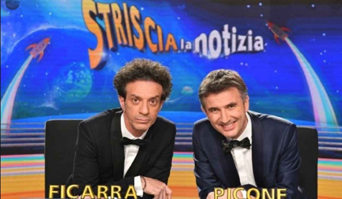 Foto Maurizio Costanzo su Striscia la notizia